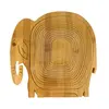 Coș pliabil pentru fructe din bambus model elefant