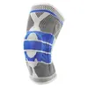 Orteză elastică pentru genunchi cu material respirabil și compresie sportivă