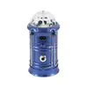 Lanternă pliabilă de camping Magic Cool XF-5801, felinar LED 360°, 6 LED + 1W, acumulator 1200 mAh, reîncărcabilă USB