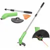 Trimmer electric portabil ZipTrim cu mâner extensibil, apărătoare și coliere din plastic pentru grădină