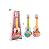 Chitară de Jucărie pentru Copii, Instrument Muzical Educațional, Design Colorat, Lungime 53 cm