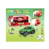 Mașină cu Telecomandă RC Truck „Cool Cars” 6WD, Tracțiune 6x6, Efect de Spray (Fum), Lumini LED și Roți de Cauciuc