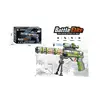 Pistol de Jucărie Interactiv „Battle Elite”, Design Modern de Asalt, Include Lumini LED, Sunete de Luptă și Vibrații, Multicolor
