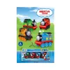 Locomotive educative pentru copii în culori diverse
