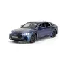 Mașină metalică Audi RS7 Sportback scară 1:24 cu lumini și sunet