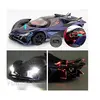Supercar de jucărie cu funcție pull back
