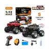 Mașină telecomandată Truck Brave 1:12 off-road cu spray apă și telecomandă 2.4GHz