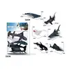 Set 6 Figurine Animale Acvatice și Marine, Detalii Realiste, Material Plastic Durabil, Dimensiuni între 10 cm și 14 cm, Multicolor