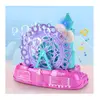 Masina de facut baloane de sapun model Castel cu Roata Panoramica muzica si lumini
