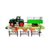 Tractor cu remorcă și animale sălbatice set de joacă