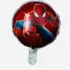 Balon din Folie de Aluminiu Rotund, Model Spider-Man Action, Roșu/Grena, 25 x 25 cm