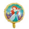 Balon din Folie de Aluminiu Rotund Ariel - Mica Sirenă, Disney Princess, 45 x 45 cm