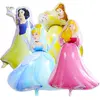 Balon din Folie de Aluminiu Tip Figurină, Model Prințese Disney, 85 x 60 cm