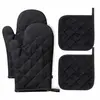 Set de Bucătărie Termorezistent, Mănușă pentru Cuptor (27 x 18 cm) și Lavetă Asortată