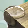 Protecție Colțuri din Silicon Transparent, Formă Rotundă – Set Siguranță Copii