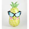 Balon din Folie de Aluminiu Tip Figurină, Model Ananas Zâmbitor, 72 x 42 cm