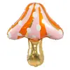 Balon din Folie de Aluminiu Tip Figurină, Model Ciupercă cu Buline, 65 x 53 cm