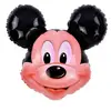 Balon din Folie de Aluminiu Figurină Cap Mickey Mouse, Decor Petrecere Tematică Disney, 64 x 60 cm
