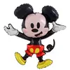Balon din Folie de Aluminiu Tip Figurină, Model Mickey Mouse Vesel, 75 x 55 cm