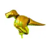 Balon din Folie Metalizată, Model Figurină Dinozaur Triceratops Gigant, 123 x 92 cm