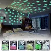 Stickere Decorative Fosforescente pentru Perete și Tavan, Efect Luminos în Întuneric, Pachet Compact, 17 x 8.4 x 3 cm