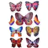 Stickere Decorative pentru Perete, Model Fluturi Multicolor 3D Effect, Dimensiuni 50 x 35 cm