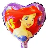 Balon din Folie Figurină Ariel în Formă de Inimă 25 x 25 cm