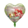 Balon din Folie Figurină Ariel în Formă de Inimă 45 cm