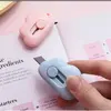 Cutter mini portabil pentru tăiat hârtie, design compact și sigur