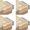Protecție Colțuri din Silicon Transparent, Formă Rotundă – Set Siguranță Copii