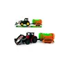 Tractor de Jucărie cu Cisternă și Pulverizator de Câmp, Ansamblu Agricol pentru Tratarea Culturilor, 45 cm