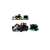 Tractor Agricol de Jucărie cu Încărcător Frontal Mobil și Semănătoare, Set Fermă Interactiv, 45 cm