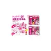 Trusă de Doctor Happy Medical pentru Copii, Set Interactiv cu 10+ Accesorii și Cutie de Depozitare