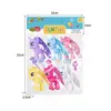 Set 6 Figurine Interactive „Magic Ponies” din Cauciuc Moale, Textură Senzorială și Culori Vibrante