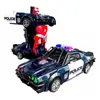 Mașină de Poliție „Justice Robot” Transformabilă – Cu Senzori, Muzică, Lumini 3D și Transformare Automată
