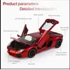 Machetă Auto Metalică „Aventador Super Sport” – Scara 1:24, Die-Cast, Portiere tip Foarfecă, Sunete și Lumini
