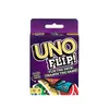 Joc de Cărți UNO Flip! Mattel – Set 112 Cărți cu Două Fețe, Ediție Specială pentru 2-10 Jucători