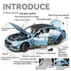 Machetă Auto Metalică M8 „Sport Performance” – Scara 1:24, Die-Cast, Sunete de Motor, Lumini LED și 6 Puncte de Deschidere