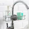 Stainless Steel Faucet Shelf – Suport Chiuvetă pentru Baterie din Oțel Inoxidabil, Universal 30 cm