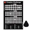 Joc Răzuibil pentru Cupluri Couples Challenge, Model Romantic Scratch Off, Format Poster A3