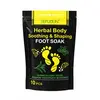 Săruri Baie Picioare SEFUDUN Herbal Foot Soak, Model Detox & Relaxare, Set 10 Plicuri, Îngrijire Picioare