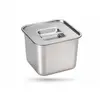 Tavă Gastronorm GN, capac inclus, inox, 18 x 18 x 12.5 cm, Uz Profesional HoReCa