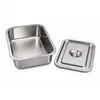 Tavă Gastronorm GN, capac inclus, inox, 35.5 x 26.5 x 10 cm, Uz Profesional HoReCa