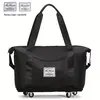 Travel Expandable Rolling Bag – Geantă de Voiaj Extensibilă cu Roți, Pliabilă 55x30x25 cm