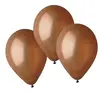 Set 10 Baloane din Latex Rotunde, Culoare Maroniu Metalizat Premium, Accesorii pentru Decor Petreceri și Aniversări
