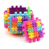 Cub Puzzle Interactiv cu Piese Tip Lego, Joc Logic și de Construcție Multicolore