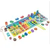 Tablă Montessori Educativă din Lemn, 4 în 1, cu Xilofon, Cifre, Forme Geometrice și Coloane pentru Numărat