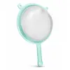 Sită de Bucătărie Universală, Diametru 21 cm, Plasă Fină din Nylon, Verde Mentă