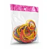 Set 60 Elastice de Birou Multicolore din Cauciuc Natural, 9 cm