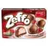 Bezele Sweet Plus Zeffo cu aromă de căpșuni și glazură de cacao, 150g
